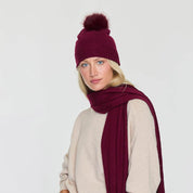 Cashmere Project Pom Pom Hat