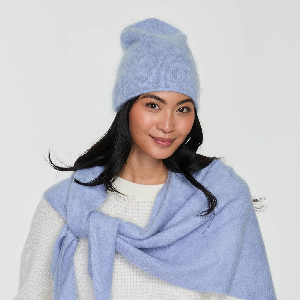 Cashmere Project Brushed Rolled Edge Hat