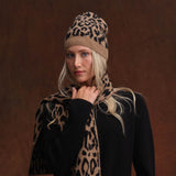 Cashmere Project Leopard Hat