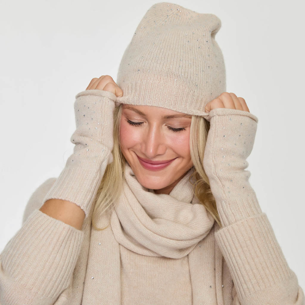 Cashmere Project Scattered Rhinestone Hat