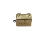 14KT Gold Vintage Hope Chest Charm