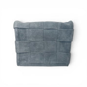 Italian Suede Jigsaw Clutch/Crossbody