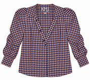 KMJ Bon Voyage Puff Sleeve Shirt