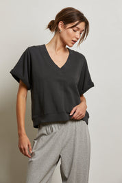 PerfectWhIteTee Briggs French Terry S/S Sweatshirt