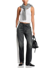 Rag & Bone Miramar Wide Leg Pant in Sport Combo