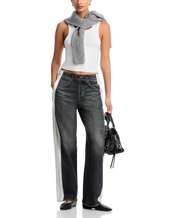 Rag & Bone Miramar Wide Leg Pant in Sport Combo