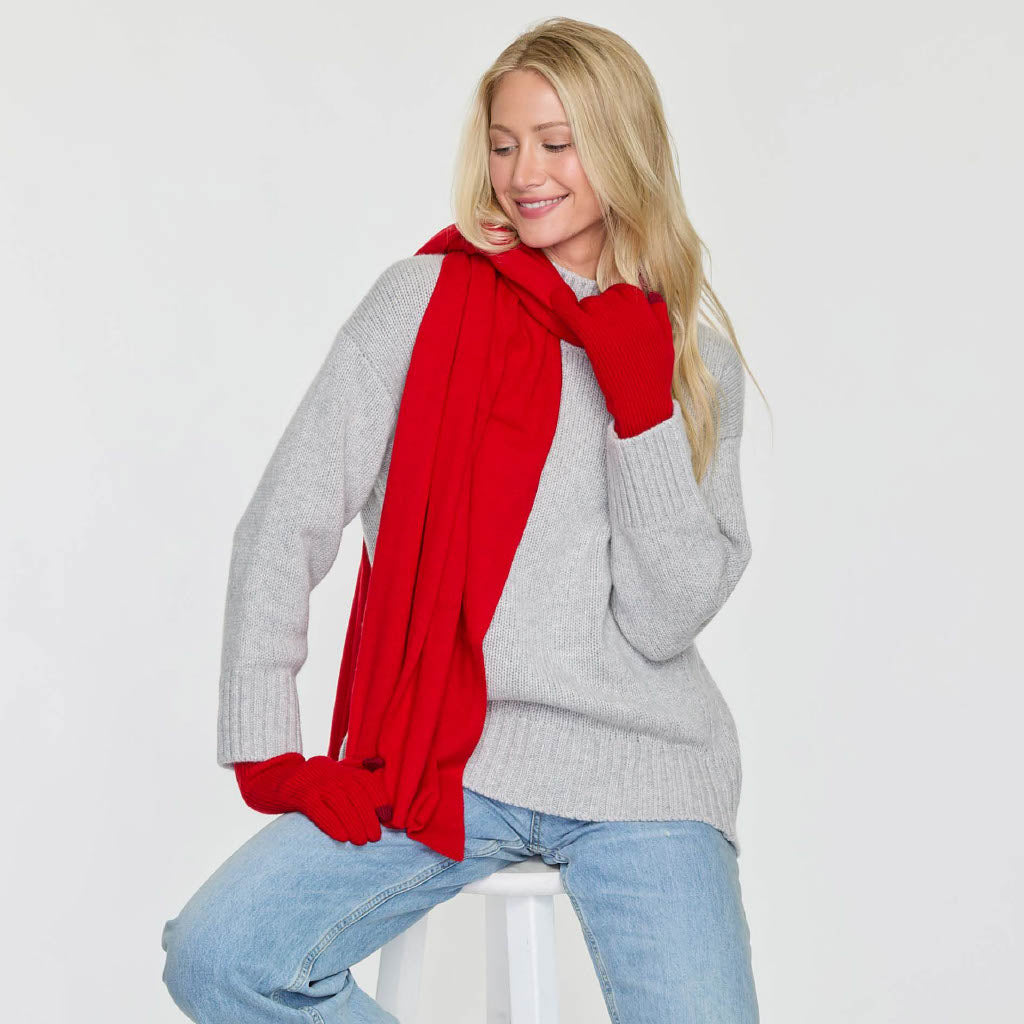 Cashmere Project Ribbed Texting Glove