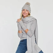 Cashmere Project Lurex Fingerless Glove