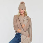 Cashmere Project Lurex Fingerless Glove