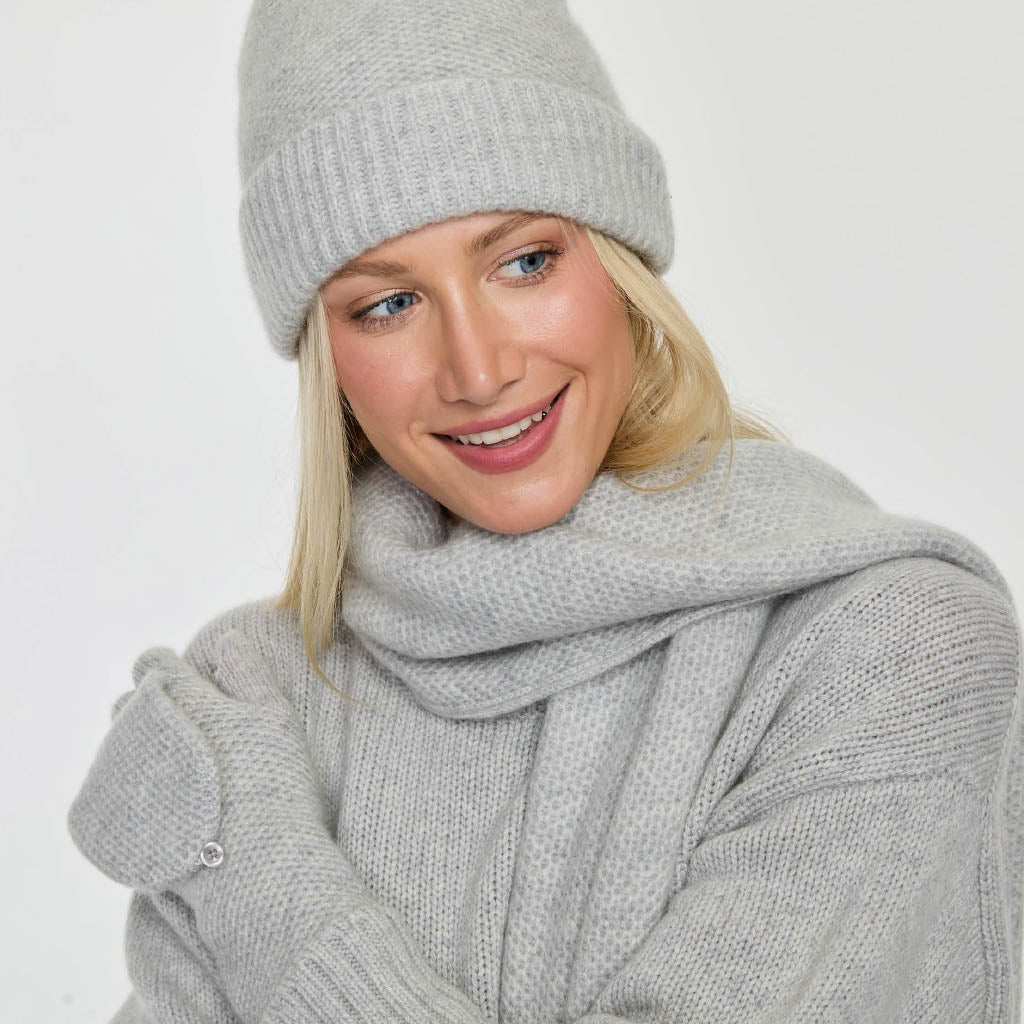 Cashmere Project Honeycomb Convertible Mitten