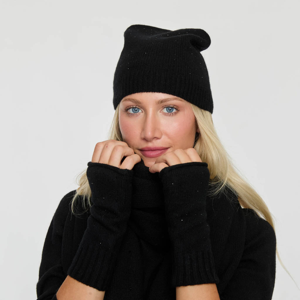 Cashmere Project Rhinestone Fingerless Glove