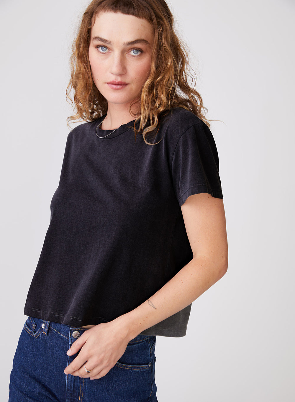 Stateside Cloud Jersey Short Sleeve Crew
