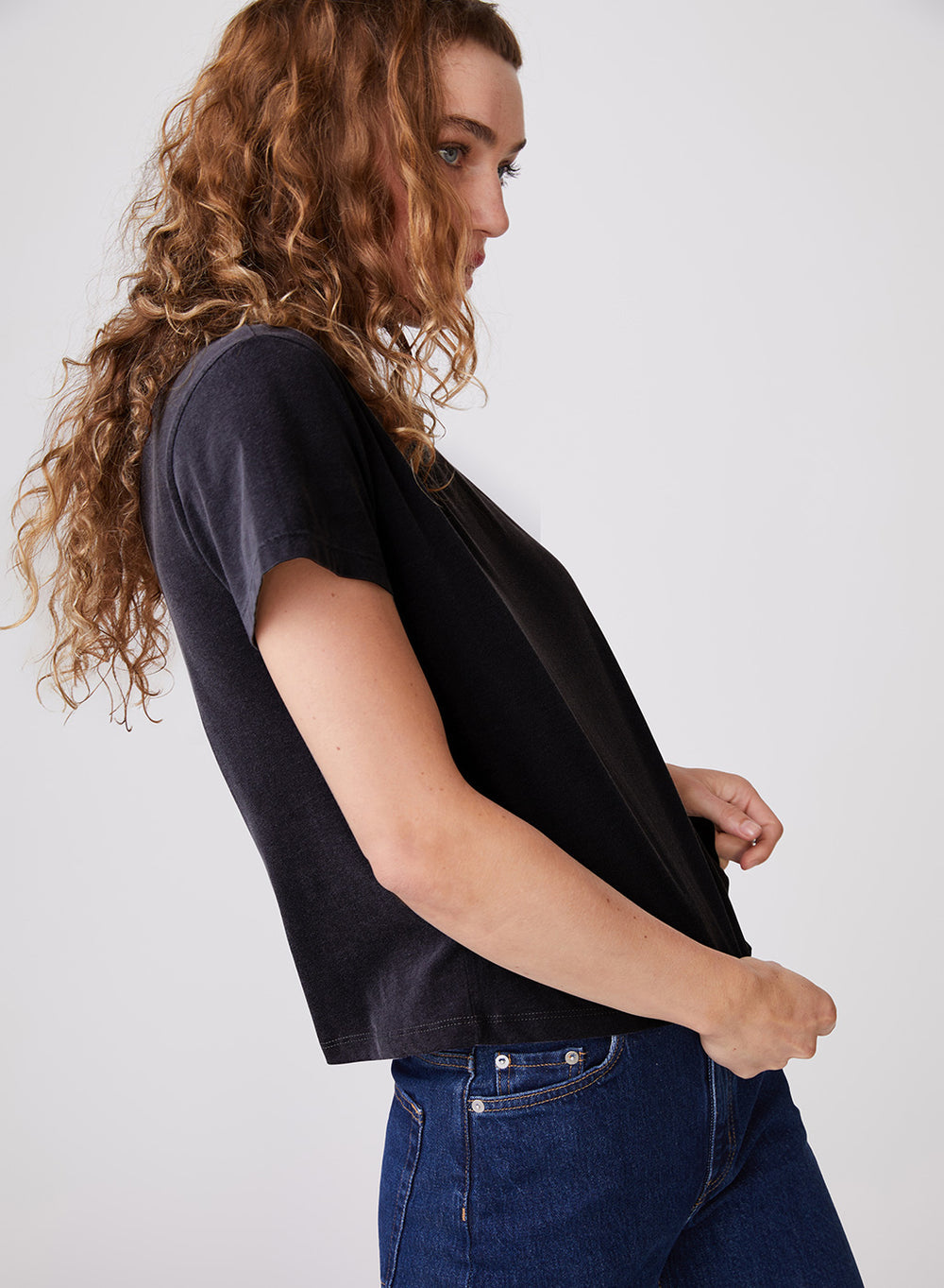 Stateside Cloud Jersey Short Sleeve Crew