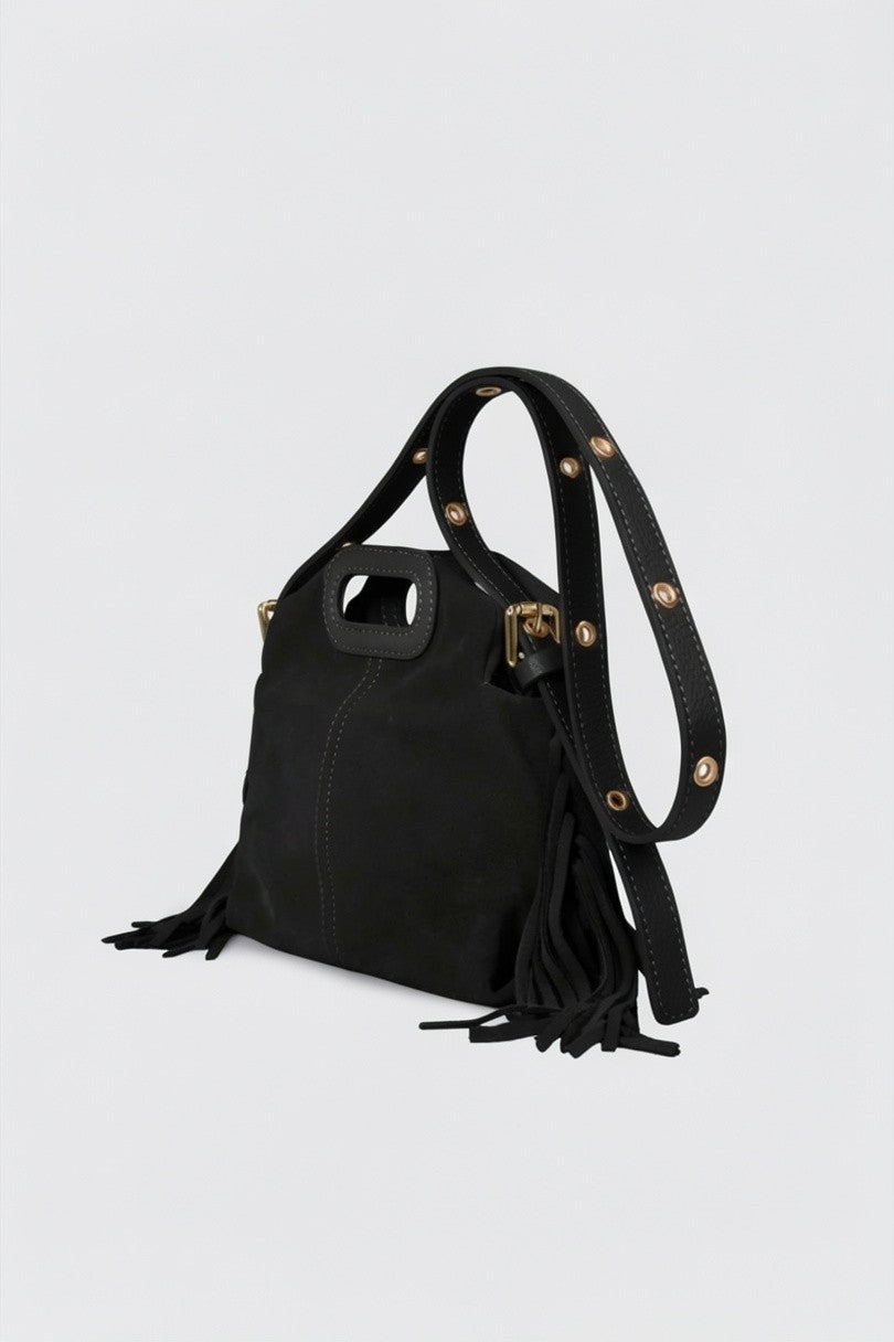 The Siena Suede Fringe Handbag