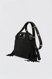 The Siena Suede Fringe Handbag