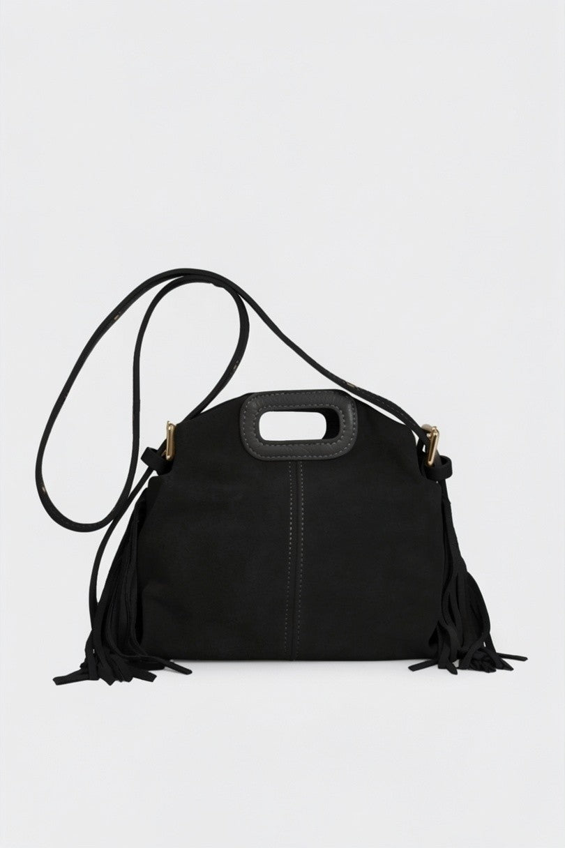 The Siena Suede Fringe Handbag