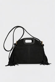 The Siena Suede Fringe Handbag