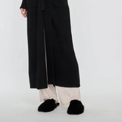 Cashmere Project Faux Fur Slippers