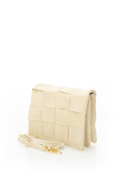 Italian Suede Jigsaw Clutch/Crossbody