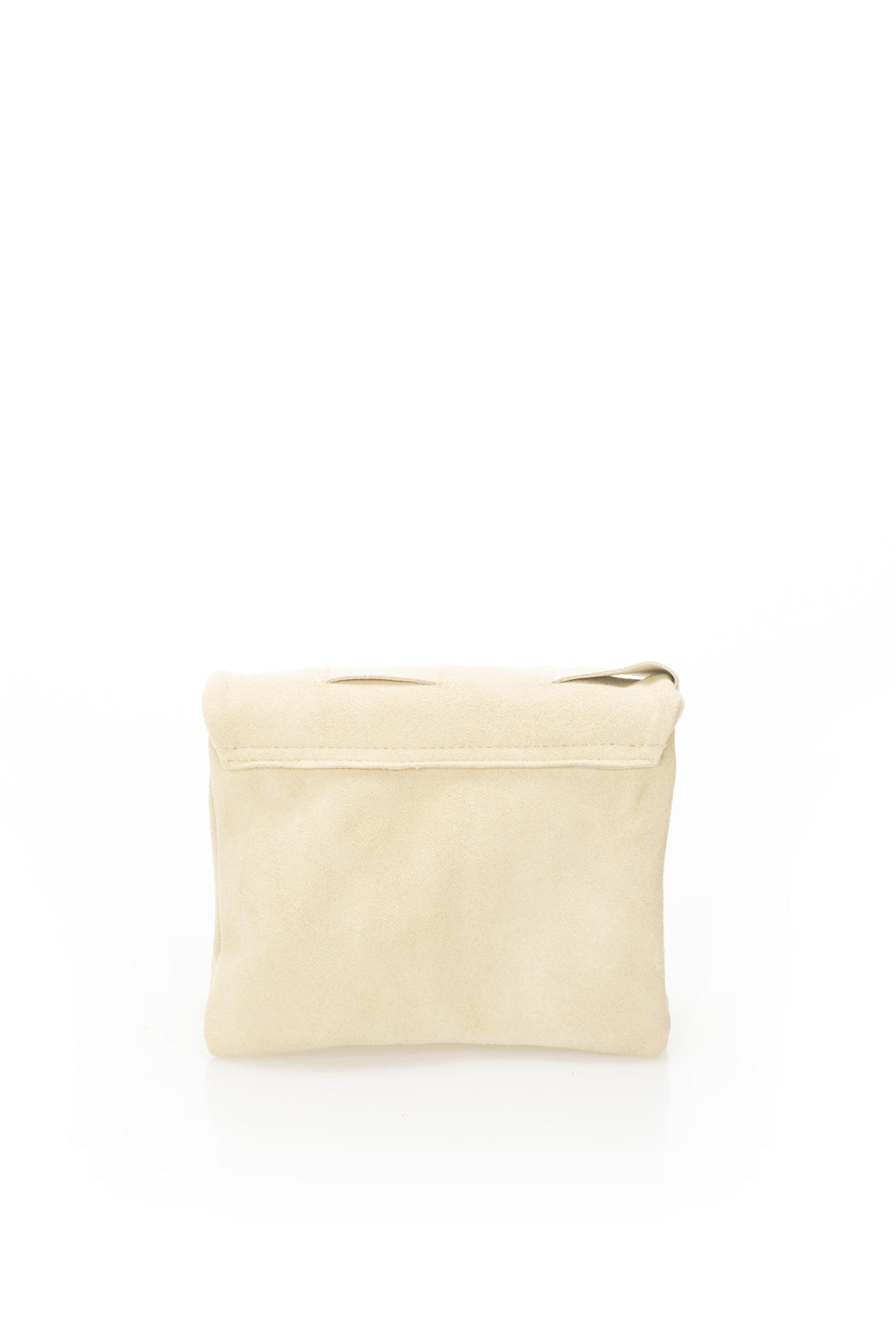 Italian Suede Jigsaw Clutch/Crossbody