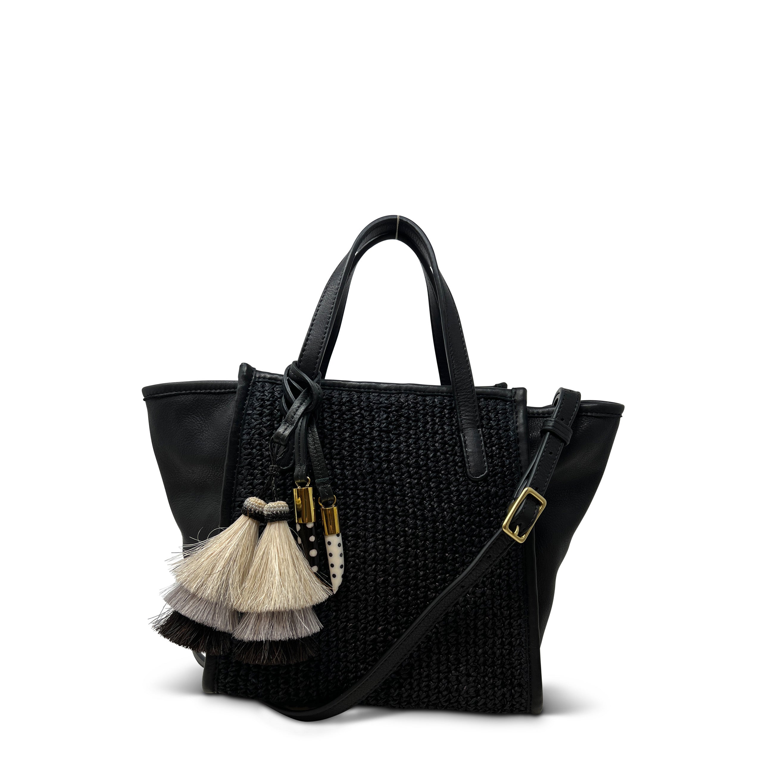 Kempton Mini Raffia Tote