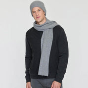Cashmere Project Men's Ribbed Scarf