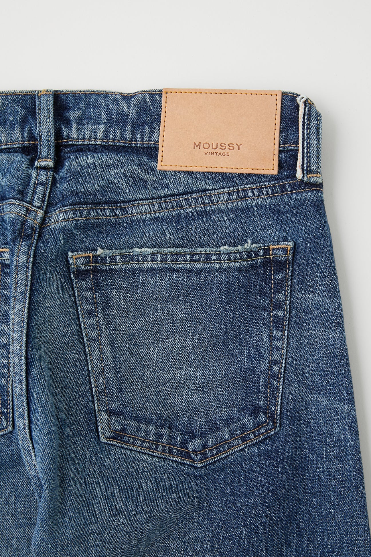 Moussy Vintage Florahome Slim Straight Leg Jean