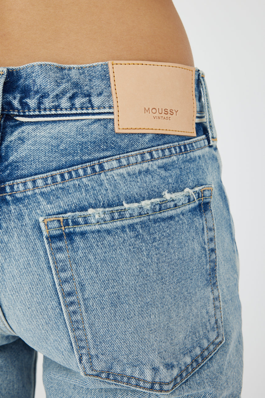 Moussy Vintage Joelton Straight Low Rise Jean