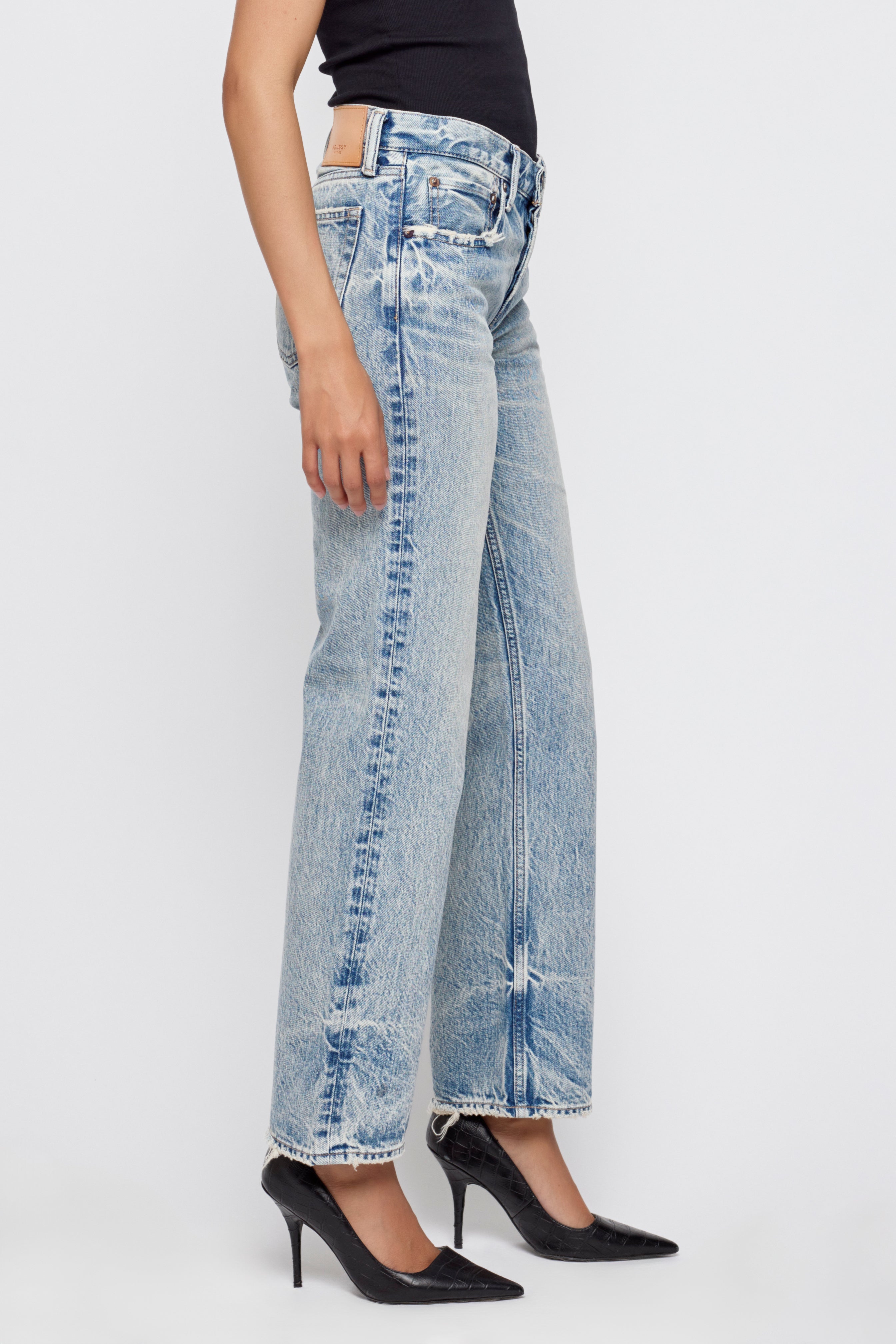 Moussy Vintage Wildwood Straight Low Jean