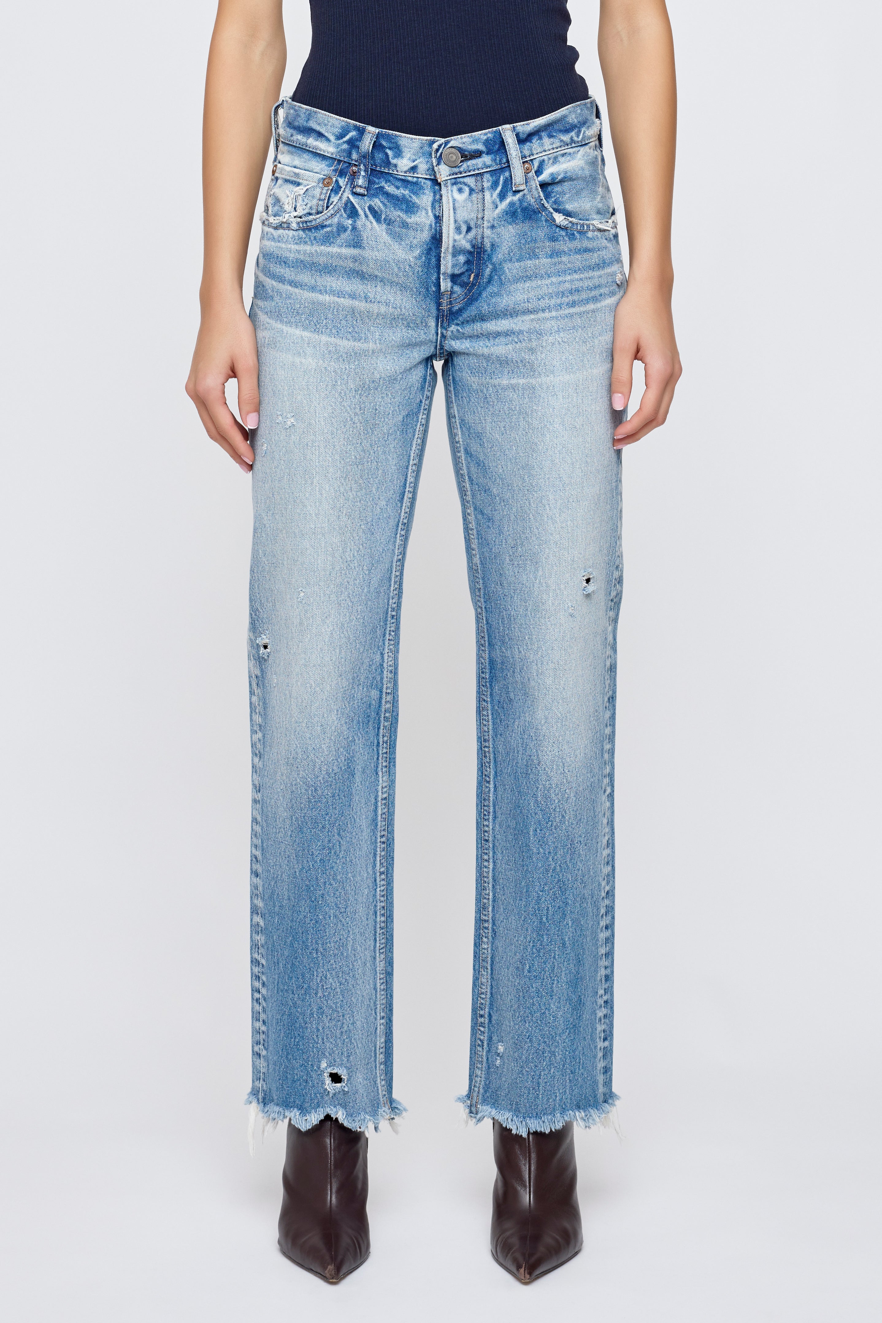 Moussy Vintage Mattapan Straight Low Jean