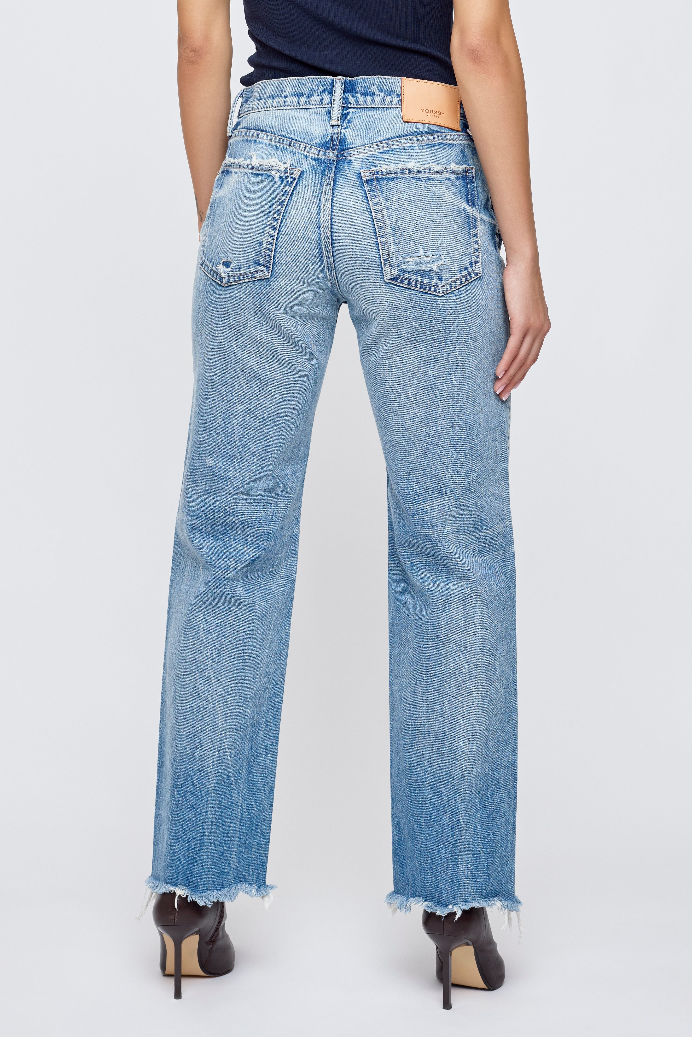Moussy Vintage Mattapan Straight Low Jean
