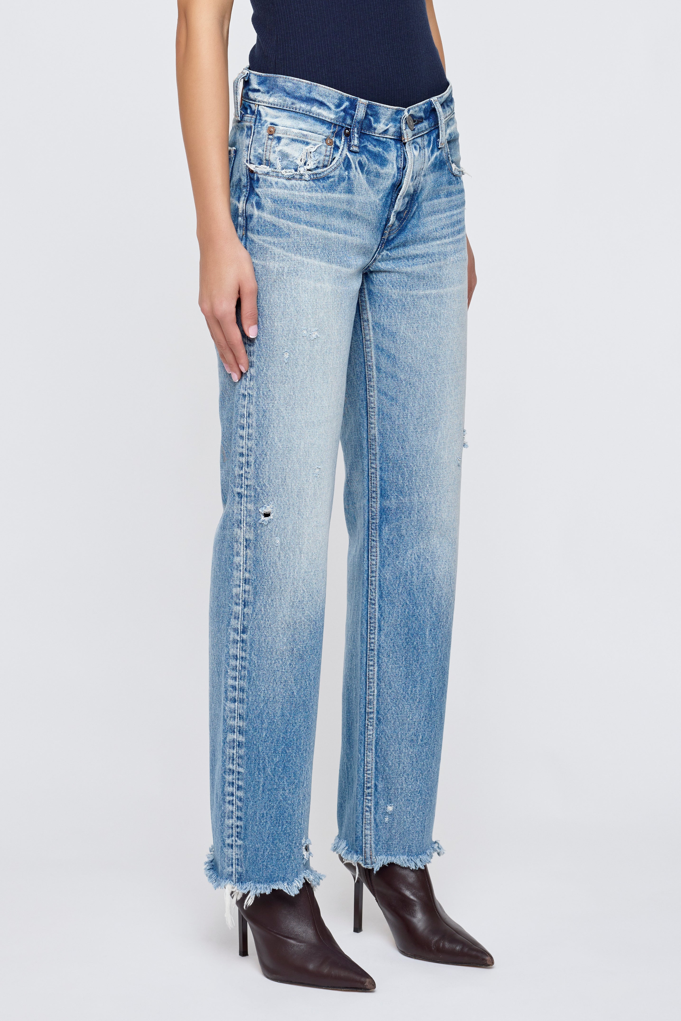 Moussy Vintage Mattapan Straight Low Jean