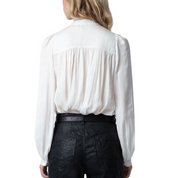 Zadig & Voltaire TChin Satin Top