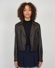 Jakett Josey Washed Leather Jacket