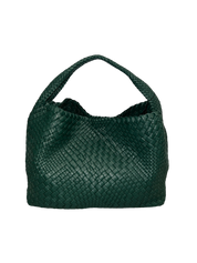 Italian Leather Large Handwoven Bag