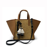 Kempton Mini Raffia Tote