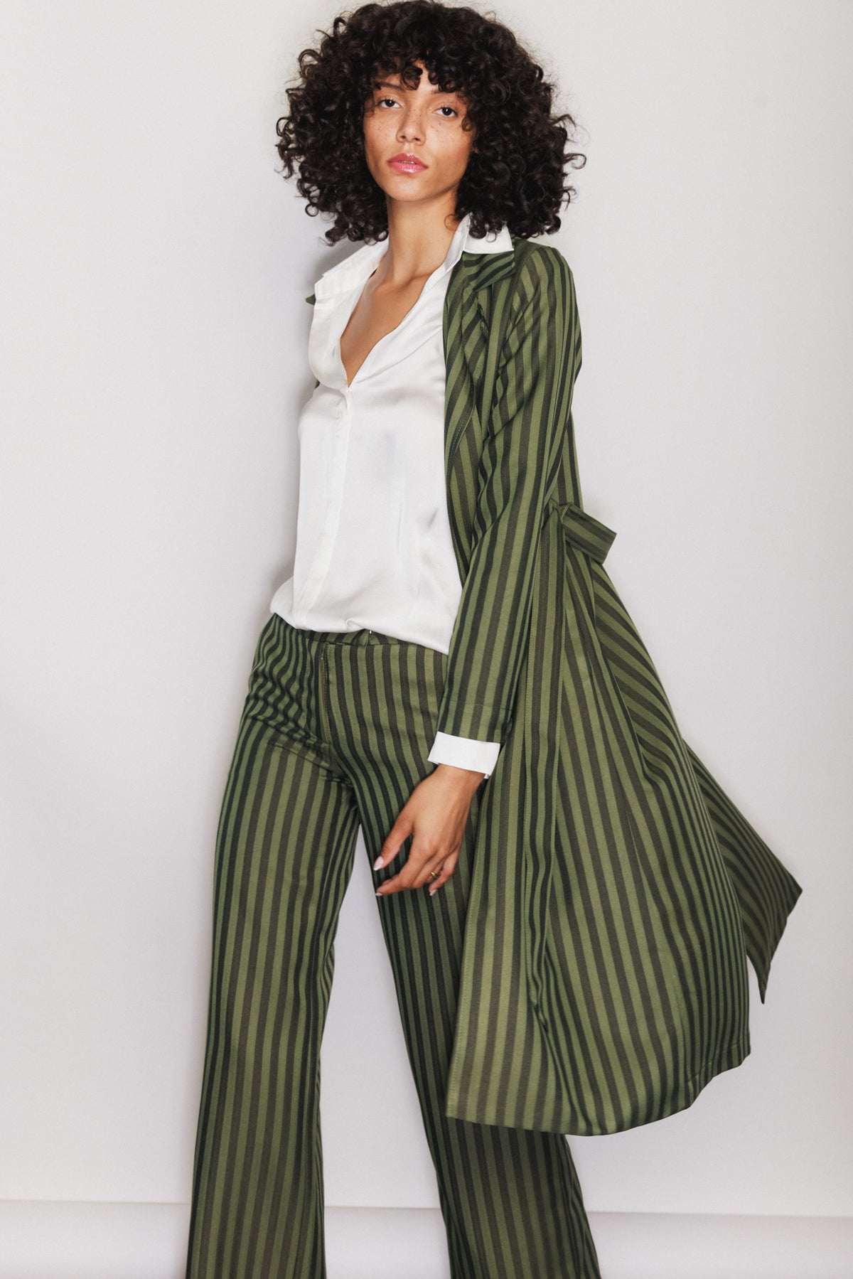Catherine Gee Daria Silk Blouse - White
