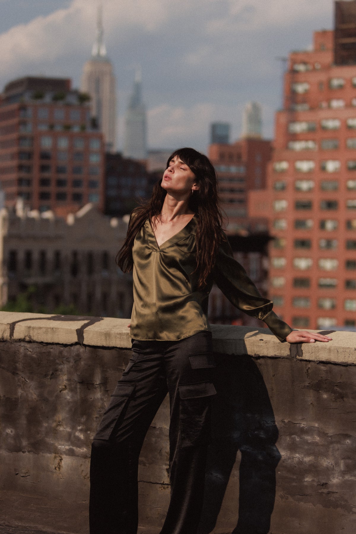 パンツ KATHARINE HAMNET wide flare cargo pants Katharine Hamnett Vintage Layered Pocket Cargos – HUIBEN