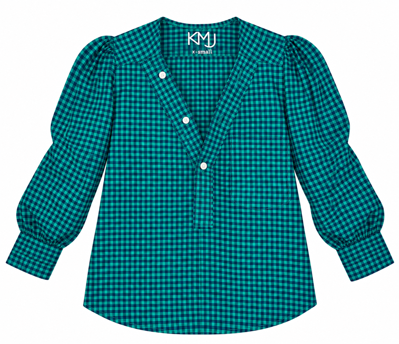 KMJ Bon Voyage Puff Sleeve Shirt