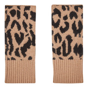 Cashmere Project Leopard Fingerless Gloves