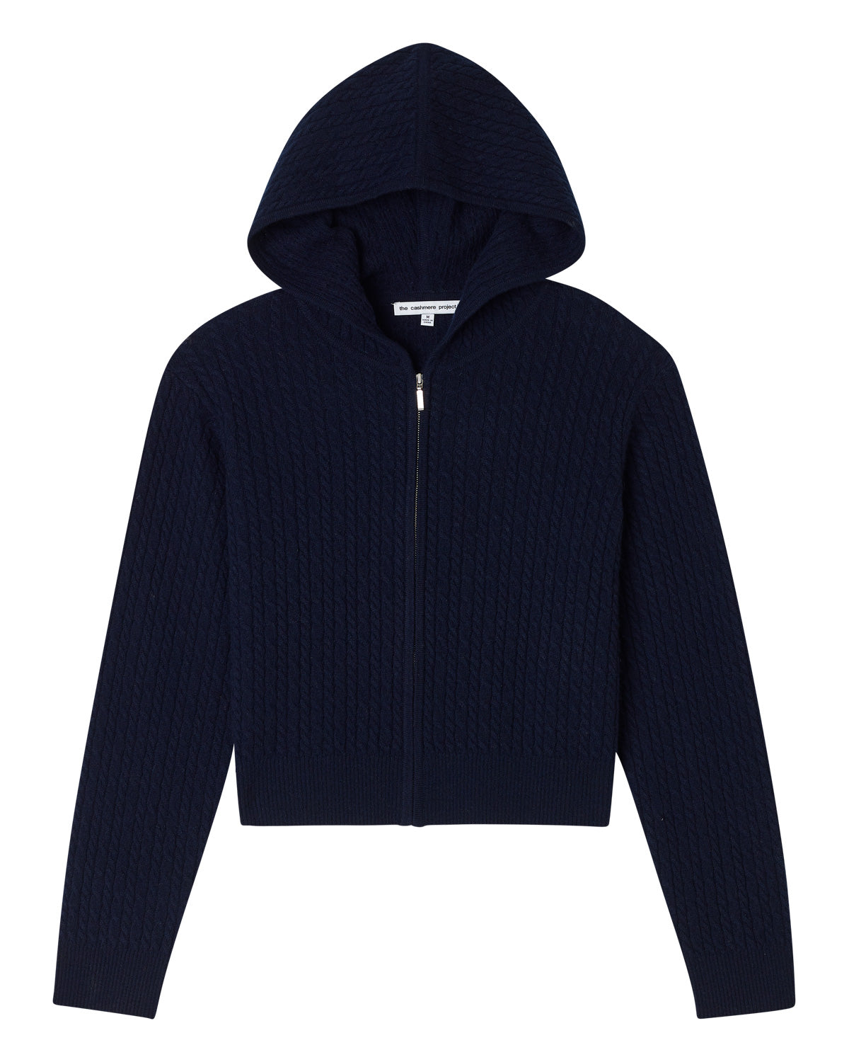 Cashmere Project Baby Cable Zip Hoodie