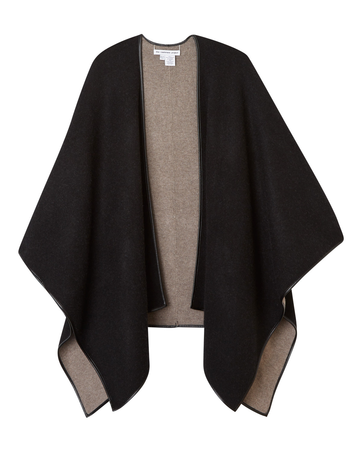 Cashmere Project Leather Trim Wrap