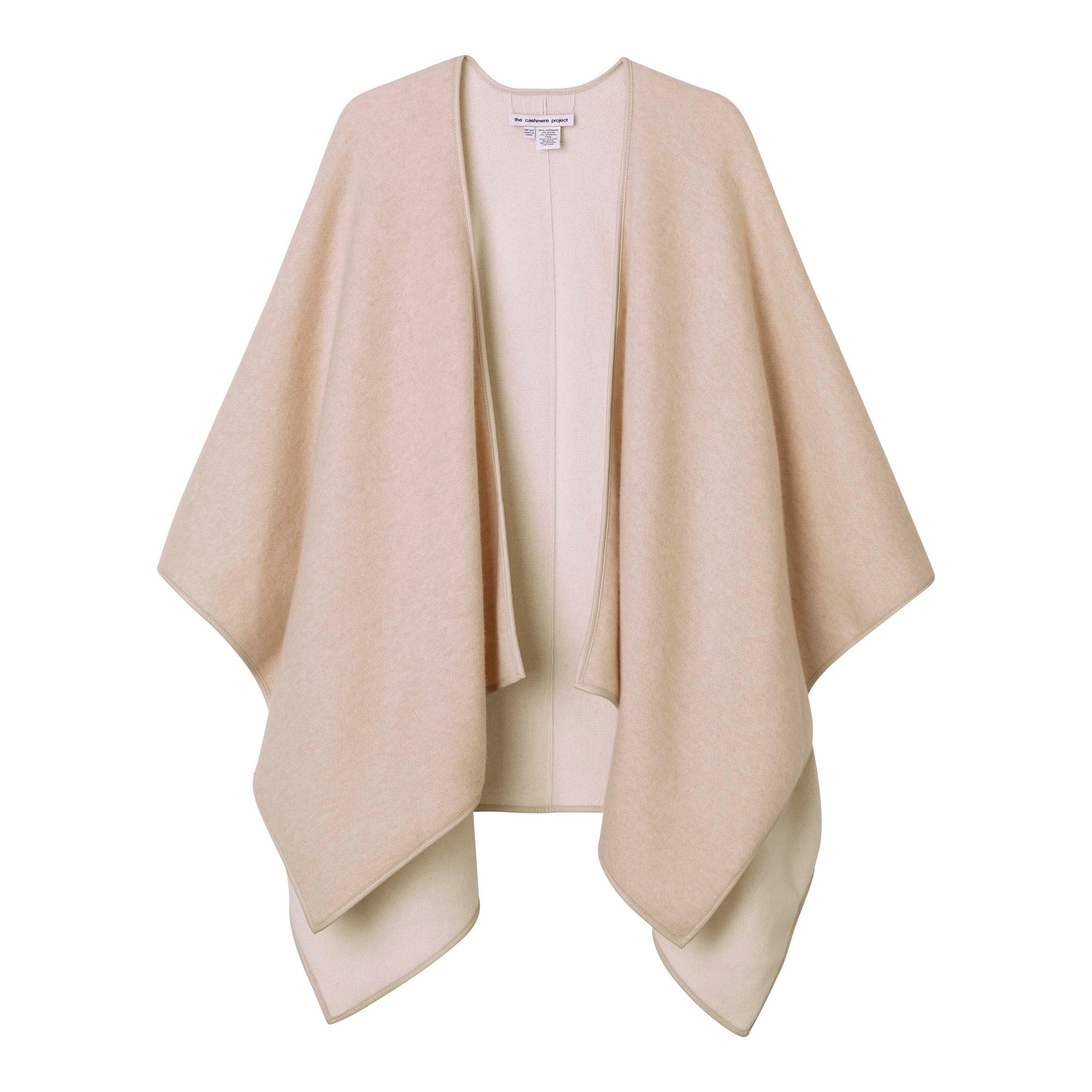 Cashmere Project Leather Trim Wrap