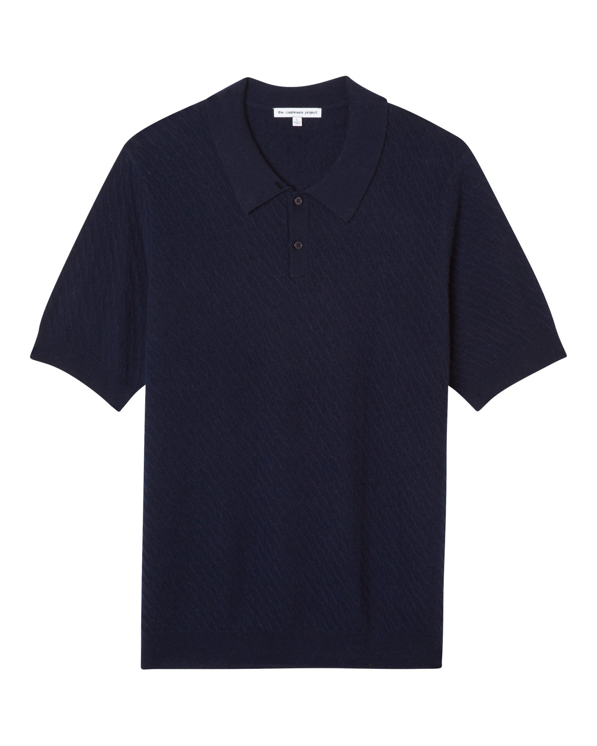 Cashmere Project Men's Short Sleeve Polo