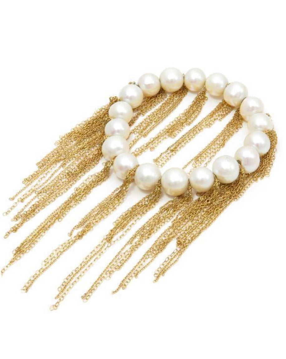 Samira 13 Bracelet White Fresh Water Pearls