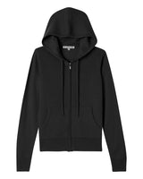 Cashmere Project Solid Zip Hoodie