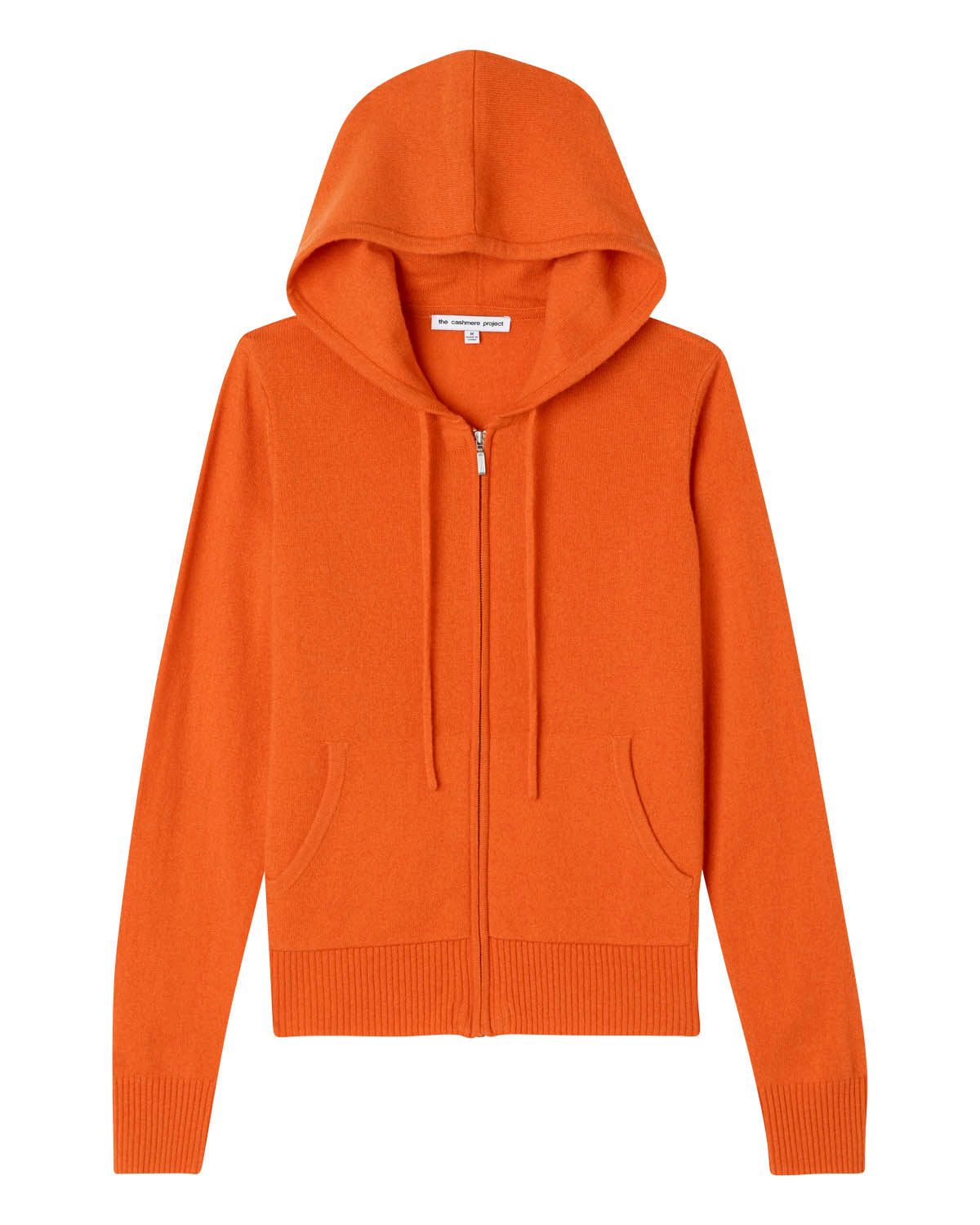 Cashmere Project Solid Zip Hoodie