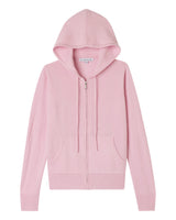Cashmere Project Solid Zip Hoodie