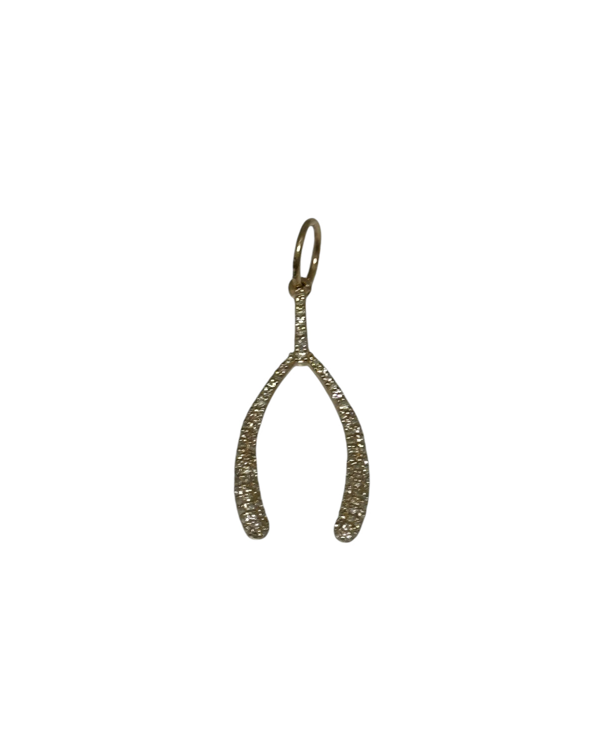 S.Row Designs Diamond Wishbone Charm