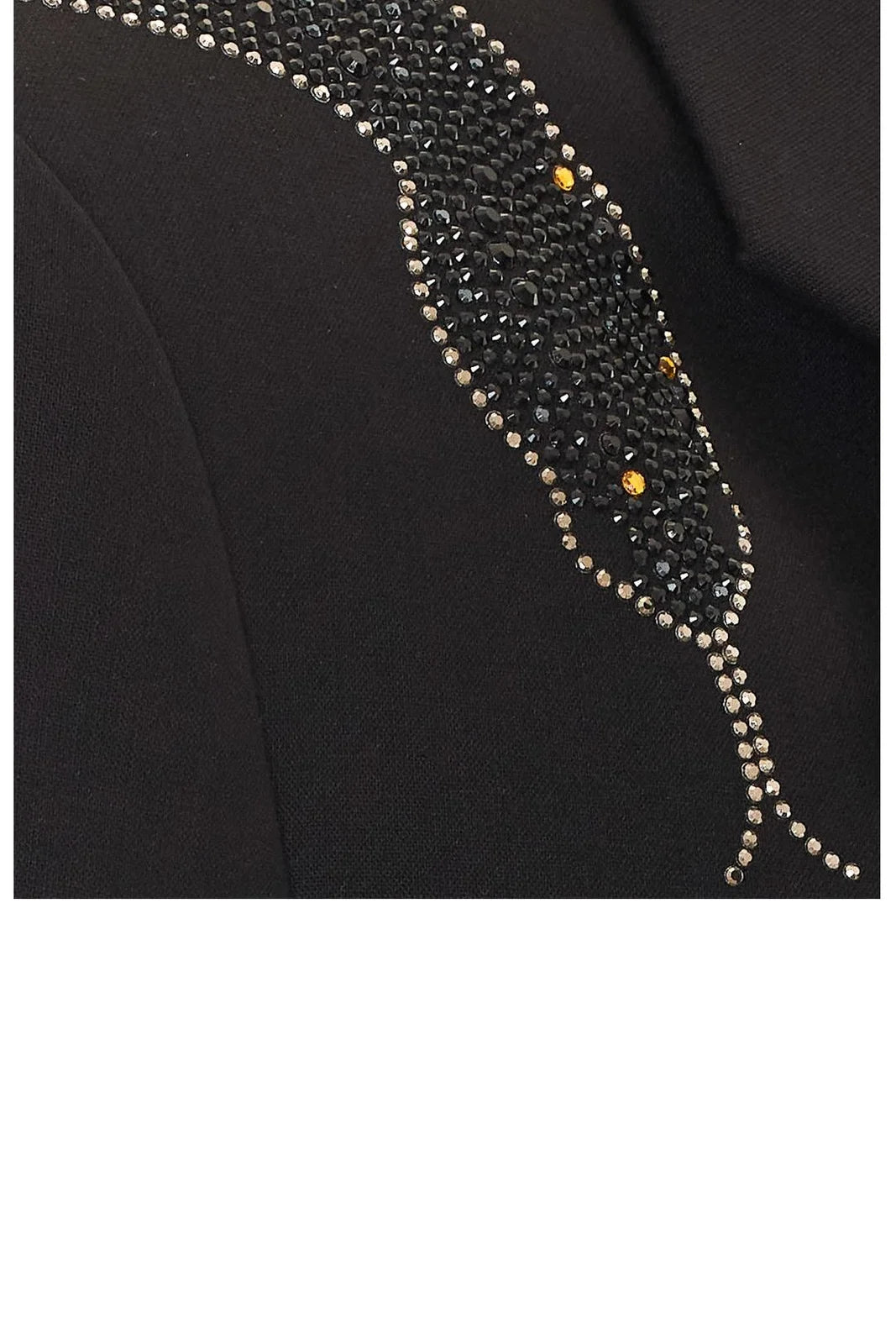 Zadig & Voltaire Vanille Strass Snake Blazer